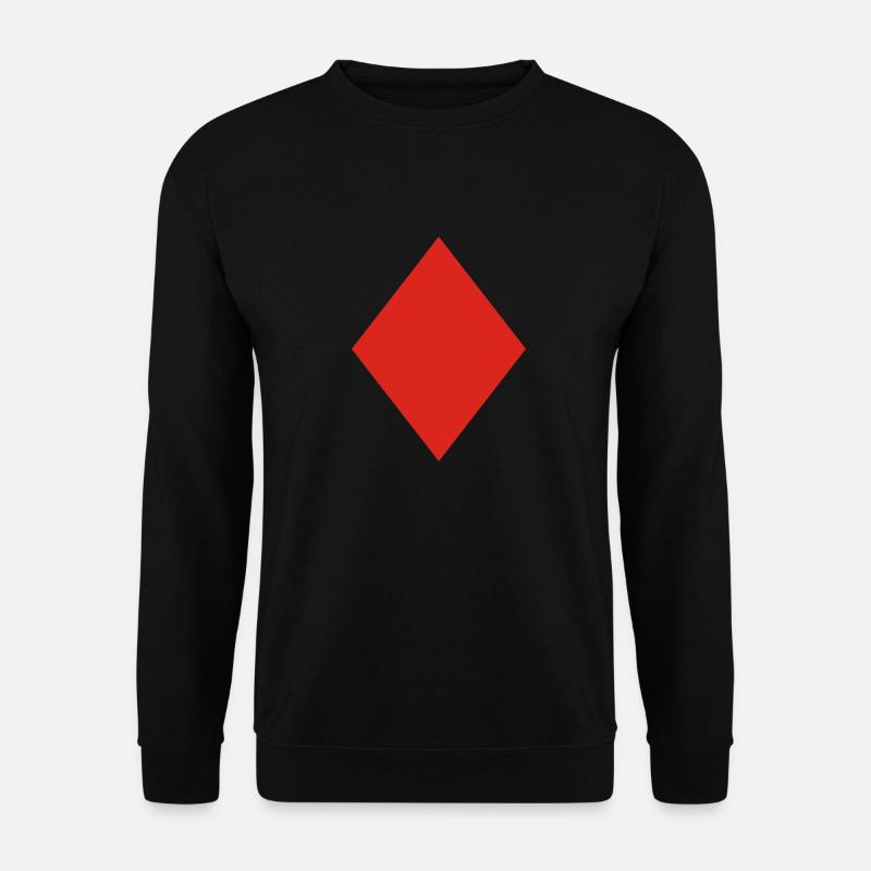 Poker, skat, card game - Unisex Sweatshirt - black