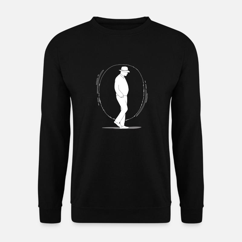Einsamer Mann - Unisex Pullover - Schwarz