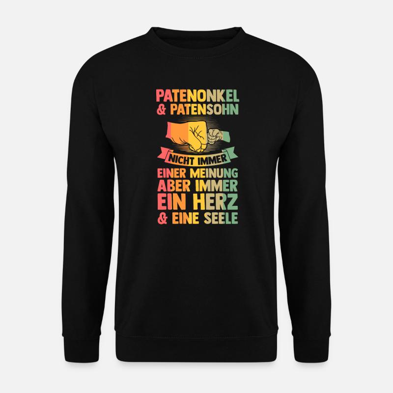 Opa Familie Opas Geschenk - Unisex Pullover - Schwarz