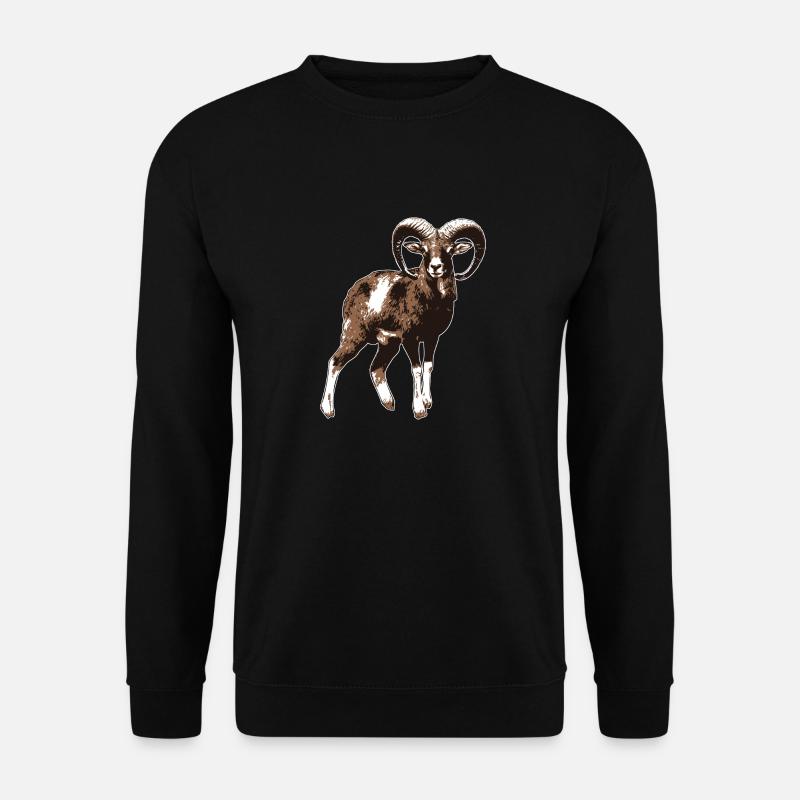 Mufflon - Sweat-shirt Unisexe - noir