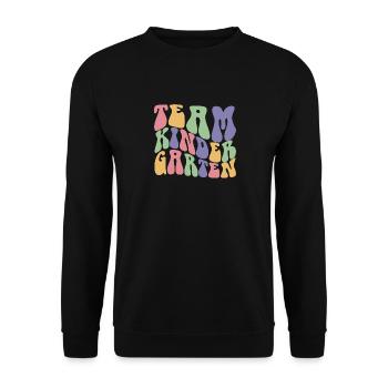 Équipe Maternelle Cool Pre-K Enseignant & Élèves Cadeau - Sweat-shirt Unisexe - noir - Devant - Alina (178cm) & Michal (187cm)