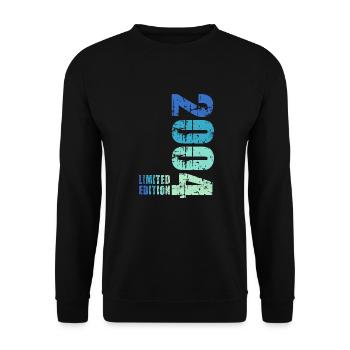 20th Birthday 2004 - Unisex Sweatshirt - black - Front - Alina (178cm) & Michal (187cm)