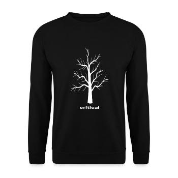 hiking adventure hiking time black forest trekking - Unisex Sweatshirt - black - Front - Alina (178cm) & Michal (187cm)
