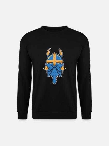 Suède Suédois Viking Viking - Sweat-shirt Unisexe - noir