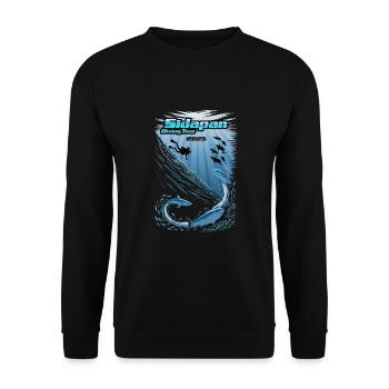 DivingTour Sidapan 2025 - Unisex Sweatshirt - black - Front - Alina (178cm) & Michal (187cm)