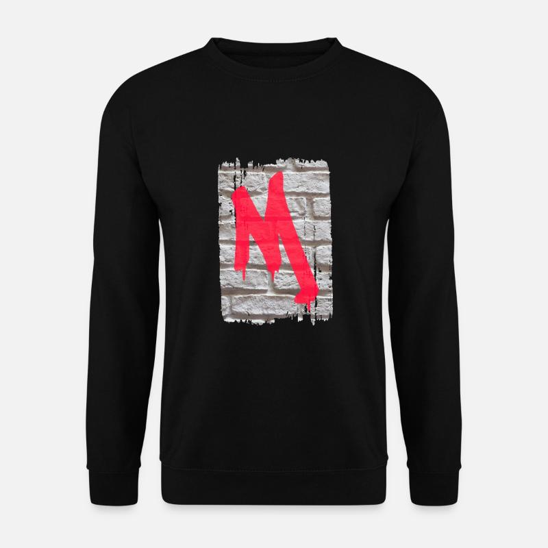 mur m - Sweat-shirt Unisexe - noir