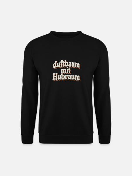 Duftbaum mit Hubraum - Unisex Pullover - Schwarz