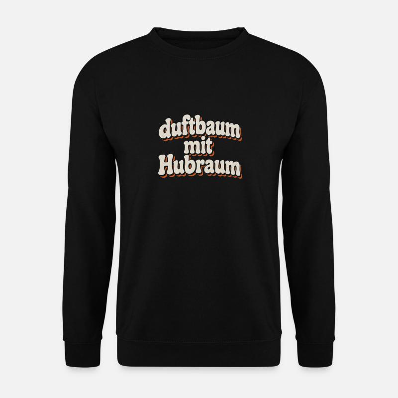 Duftbaum mit Hubraum - Unisex Pullover - Schwarz