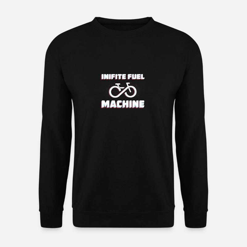 Infinite Fuel - Bicycle Machine - Unisex Sweatshirt - black