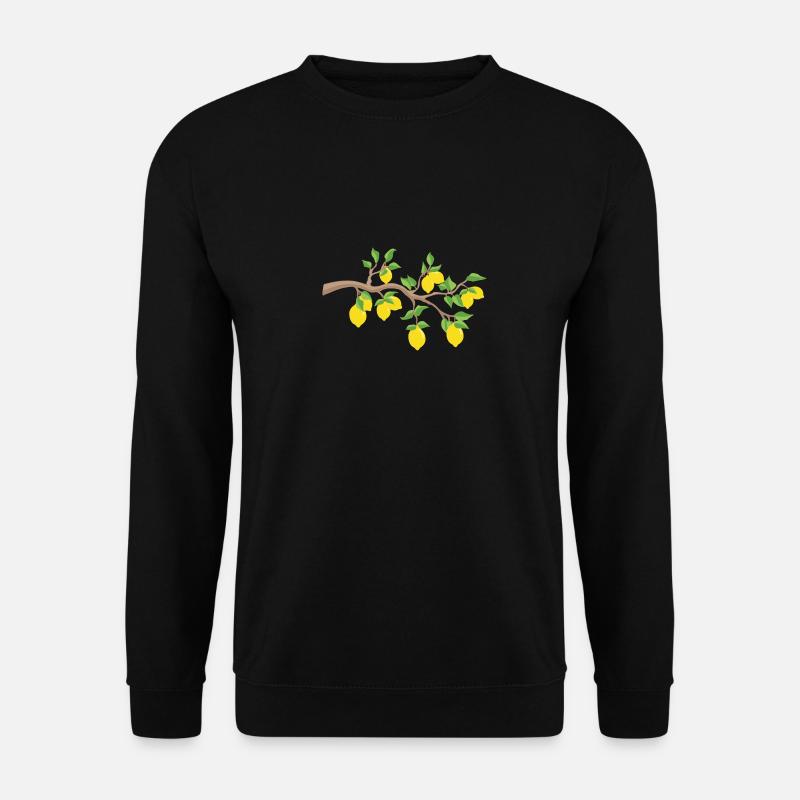 lemon - Unisex Sweatshirt - black