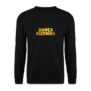 Danca Kizomba - Kizomba Dance Shirt - Unisex Pullover - Schwarz - Vorne - Alina (178cm) & Michal (187cm)