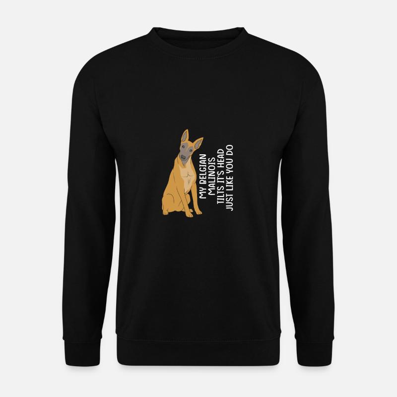 Belgian Malinois - Unisex Sweatshirt - black