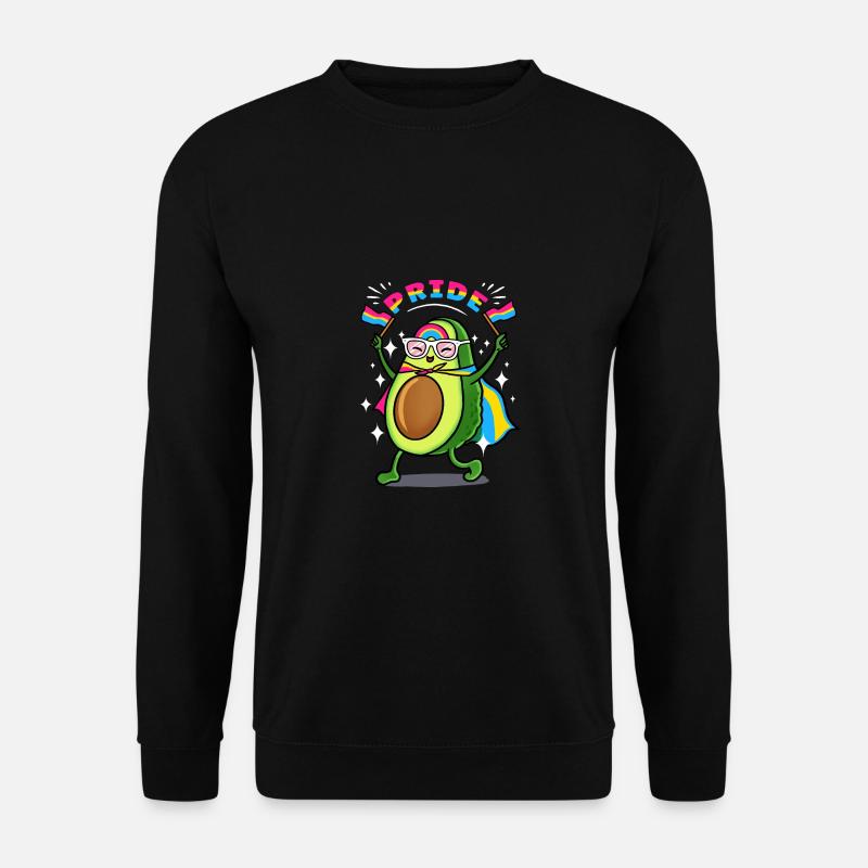 Avocado Pan Pride - Unisex Pullover - Schwarz