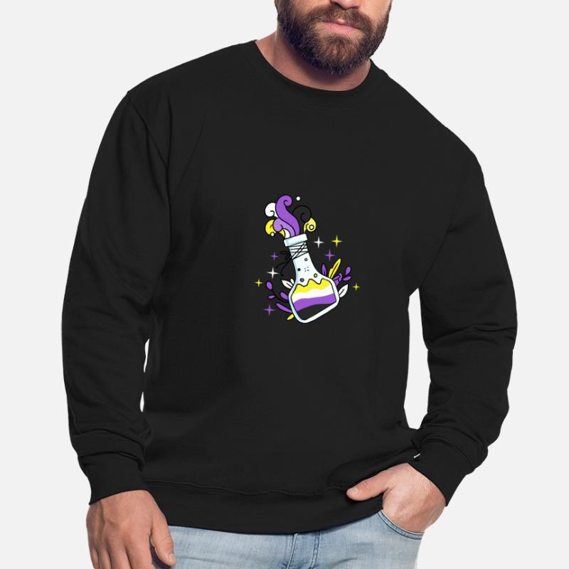 Nonbinary Pride Potion magique Nonbinary Pride Sweat-shirt Unisexe