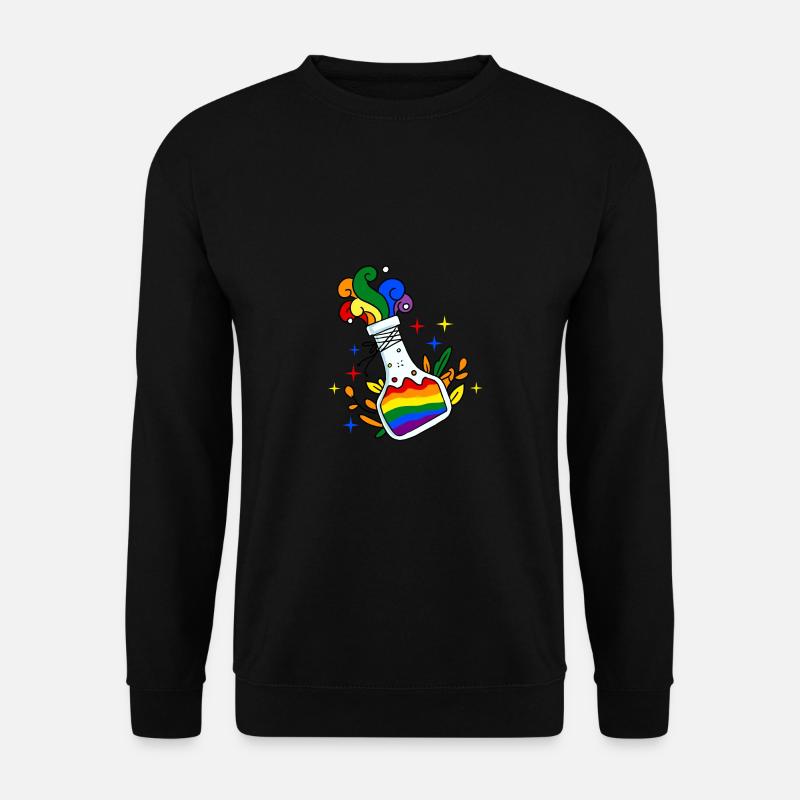 LGBT Gay Pride Trank Gay Pride - Unisex Pullover - Schwarz
