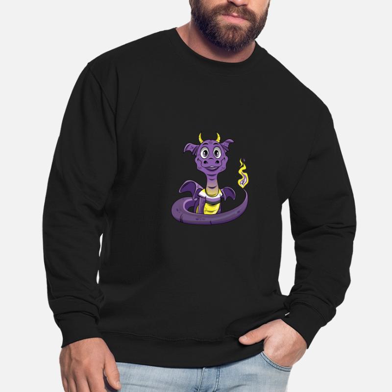Nonbinary Pride Dragon Nonbinary Unisex Sweatshirt
