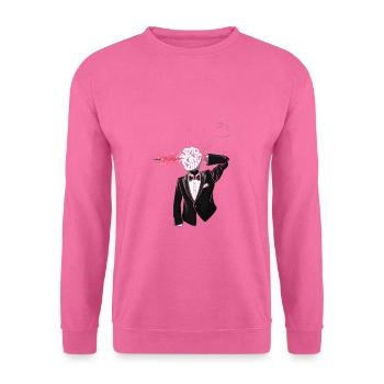 Smoking kills - Sweat-shirt Unisexe - rose - Devant
