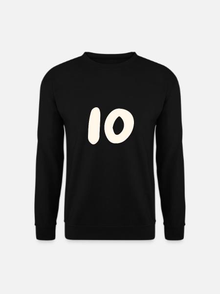 10 - Unisex Sweatshirt - black