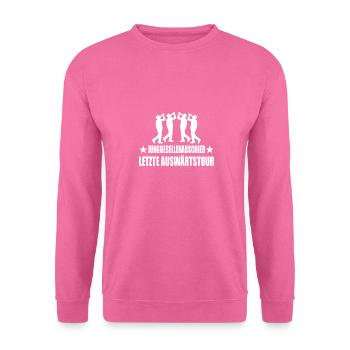 Junggesellenabschied - Unisex Pullover - Pink - Vorne