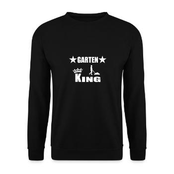 Garten - Unisex Pullover - Schwarz - Vorne - Alina (178cm) & Michal (187cm)