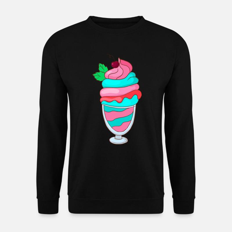 Sundae - Unisex Sweatshirt - black