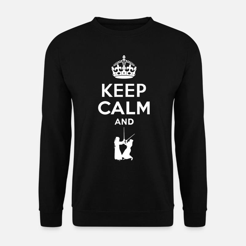 Keep Calm - Kendo - Sweat-shirt Unisexe - noir
