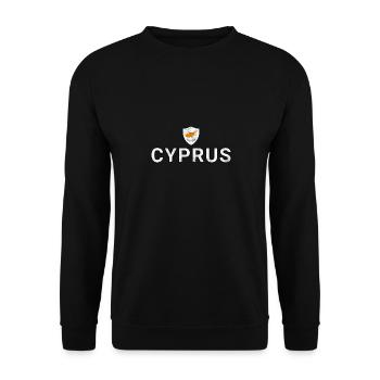 Chypre - Sweat-shirt Unisexe - noir - Devant - Alina (178cm) & Michal (187cm)