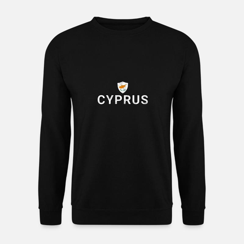 Chypre - Sweat-shirt Unisexe - noir