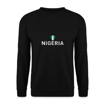 Nigeria - Sweat-shirt Unisexe - noir - Devant - Alina (178cm) & Michal (187cm)