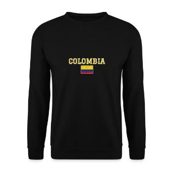Colombie - Sweat-shirt Unisexe - noir - Devant - Alina (178cm) & Michal (187cm)