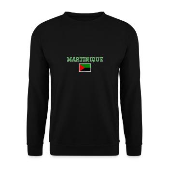 Martinique - Unisex Pullover - Schwarz - Vorne - Alina (178cm) & Michal (187cm)