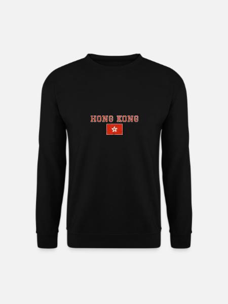 Hong Kong - Unisex Sweatshirt - black