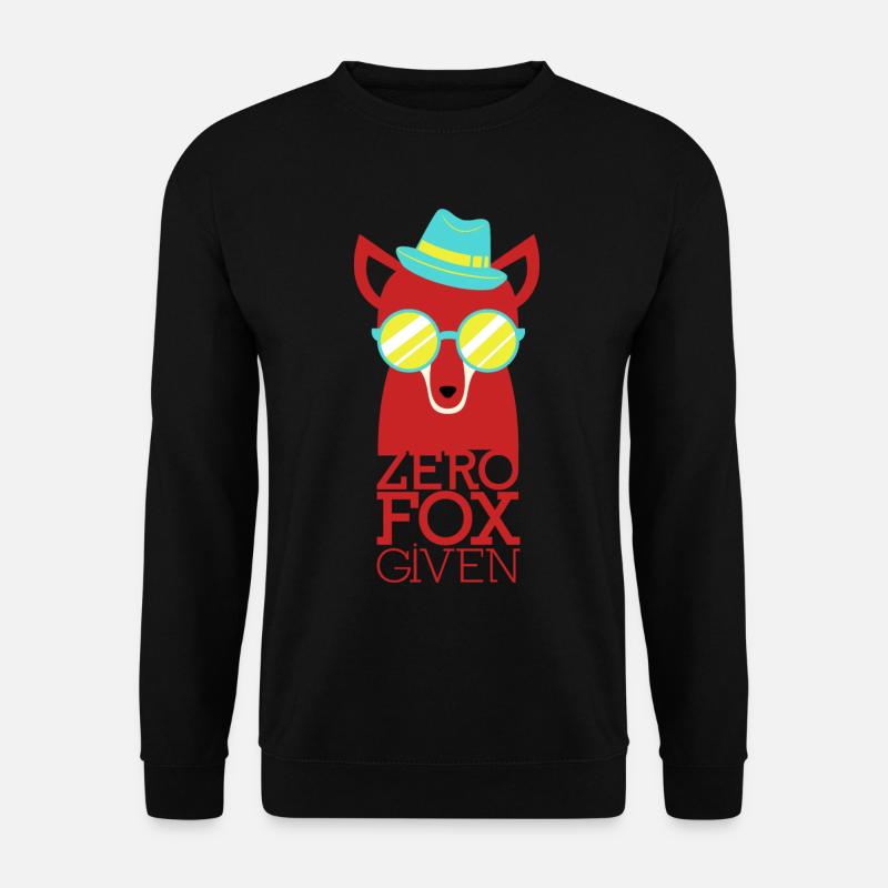 Cooler Fuchs - Unisex Pullover - Schwarz