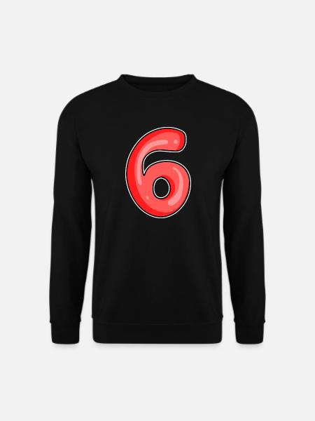 Number 6 Number - Unisex Sweatshirt - black