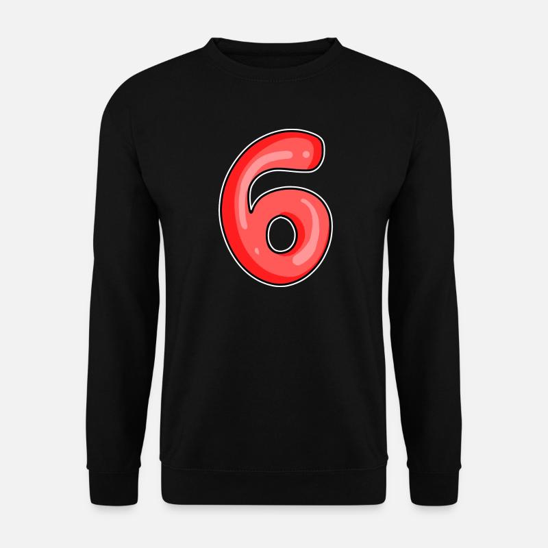 Number 6 Number - Unisex Sweatshirt - black
