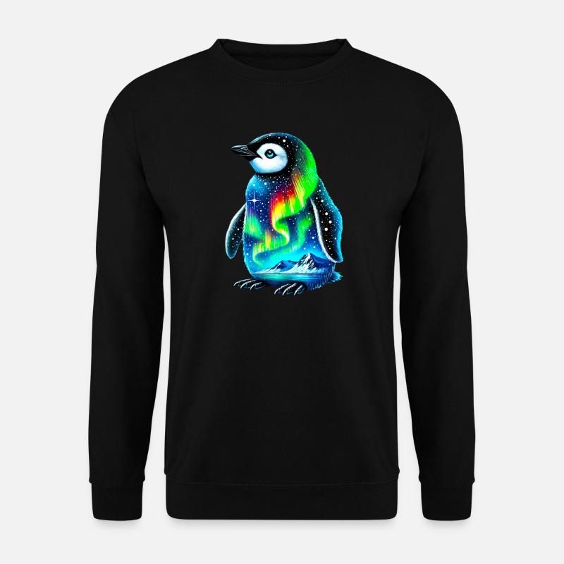 Pinguin - Unisex Pullover - Schwarz