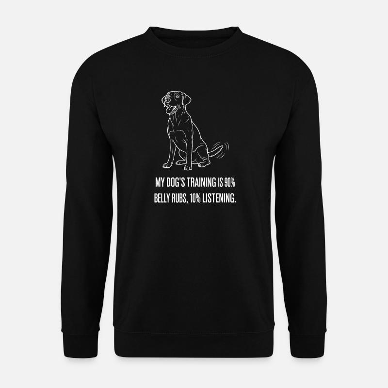 Abdominal crawl training - Unisex Sweatshirt - black
