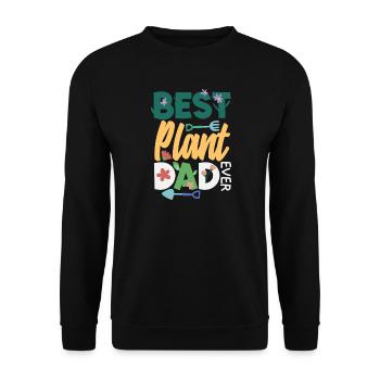 Cadeaux pour les jardins et les amoureux des plantes - Sweat-shirt Unisexe - noir - Devant - Alina (178cm) & Michal (187cm)