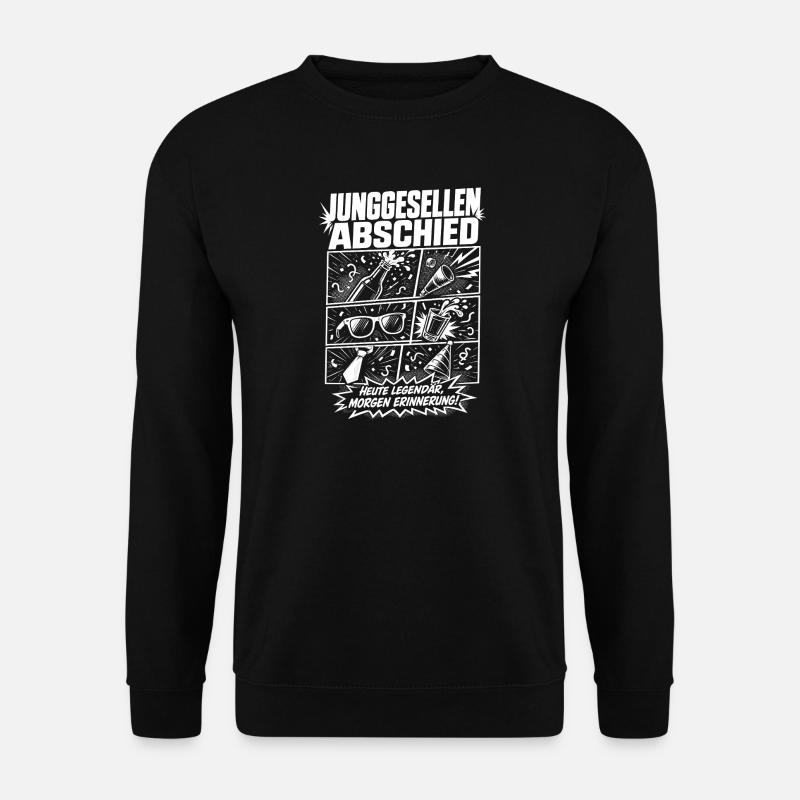 Unverheiratet JGA - Unisex Pullover - Schwarz