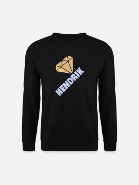 Diamant Hendrik - Unisex Pullover - Schwarz