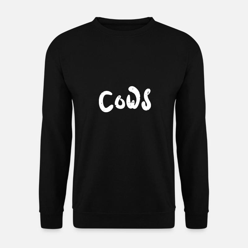 Cows - Cow - Unisex Pullover - Schwarz