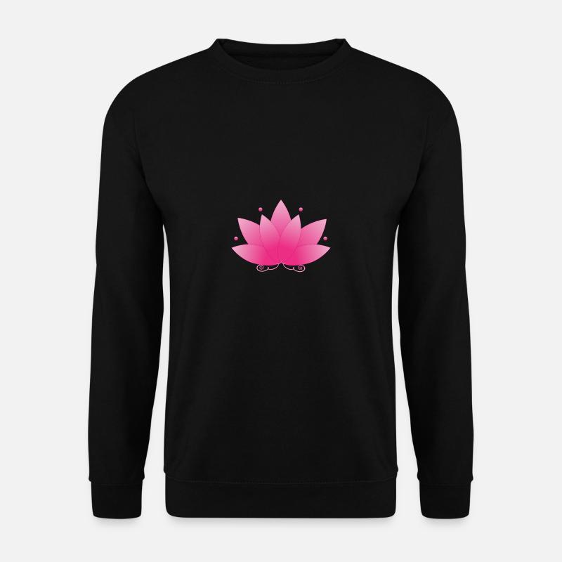 Lotusblüte - Unisex Pullover - Schwarz