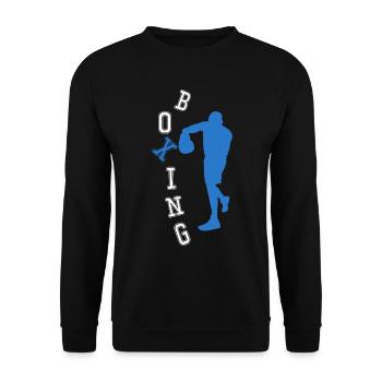 Boxing Champion - Sweat-shirt Unisexe - noir - Devant - Alina (178cm) & Michal (187cm)