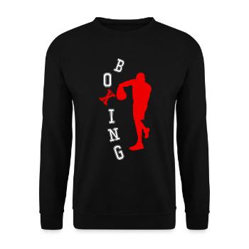 Boxe Boxeur Danger - Sweat-shirt Unisexe - noir - Devant - Alina (178cm) & Michal (187cm)