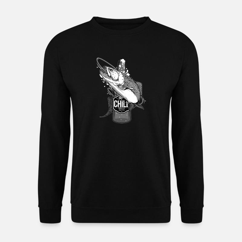 Beer and fish - Unisex Sweatshirt - black