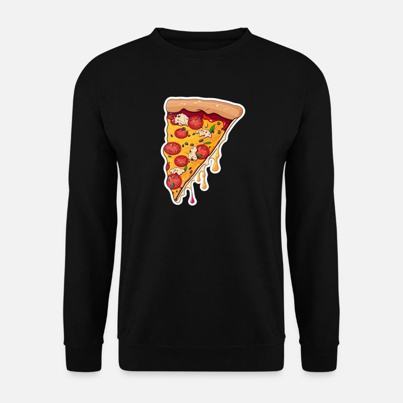 Pizza - Sweat-shirt Unisexe - noir