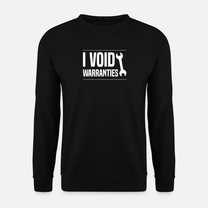 i void warranties - Unisex Sweatshirt - black
