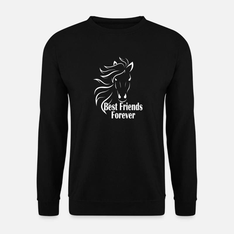 Pferd - Unisex Pullover - Schwarz