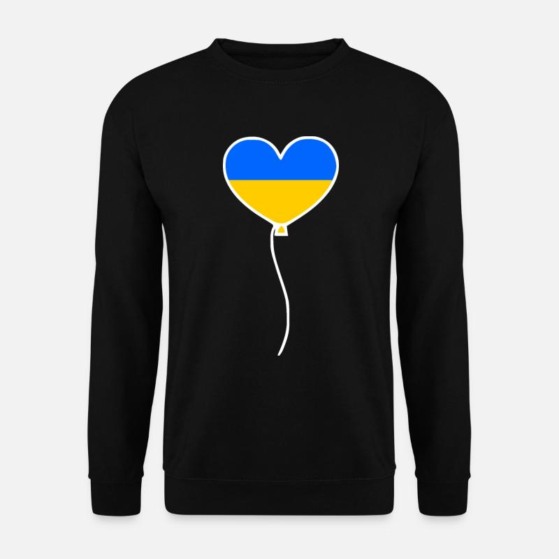 Ukraine - Unisex Pullover - Schwarz