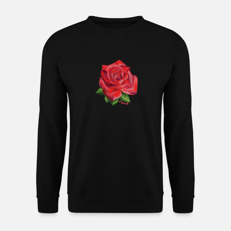 Rose rot - Unisex Pullover - Schwarz